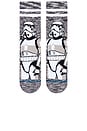 view 4 of 4 Storm Trooper Crew Socks in White