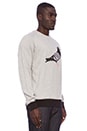 view 2 of 3 PULL BASE PIGEON in Heather Grey