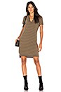 view 1 of 3 Army Stripe Dress in Charcoal