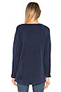 view 3 of 4 French Terry Pullover in Navy
