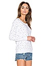 view 2 of 4 ポルカドットスウェットシャツ in White
