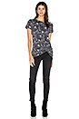 view 4 of 5 Starry Night Twist Tee in Black