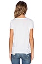 view 3 of 3 Distressed Tee in White