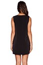 view 3 of 4 Deep V-Neck Tank Dress in Black