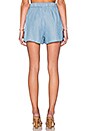 view 3 of 4 SHORT EN CHAMBRAY in Chambray