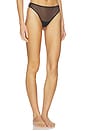 view 3 of 5 Jolie Lacy Thong 3-pack in Black, White and Nylon