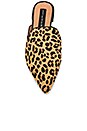 view 4 of 5 BALLERINES EN POIL DE VACHE VALENT in Leopard Pony