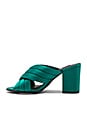 view 5 of 5 Zada Heel in Green Fabric