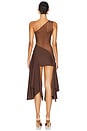 view 4 of 4 x REVOLVE Tricot Mesh Dress in Chocolate Brown