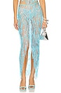 view 1 of 7 Hiba Skirt in Sky Blue
