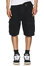 view 4 of 5 The Strand Loose Denim Shorts in Black Buzz