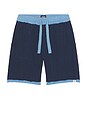 view 4 of 4 Structured Knitted Shorts in Pageant Blue