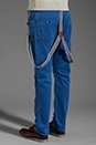 view 3 of 7 Brewer Antifit Twill Pant w/Suspenders in Memory Blue