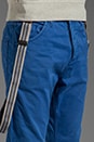 view 4 of 7 Brewer Antifit Twill Pant w/Suspenders in Memory Blue