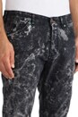 view 4 of 5 Gitane Super Slim Taper Jean en Black/Bleach in Black & Bleach