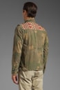 view 4 of 7 Army Jacket in Green/Red in Green & Red