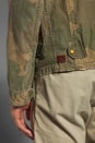 view 7 of 7 Army Jacket in Green/Red in Green & Red