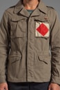 view 5 of 7 Patterned Army Jacket in Green