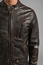 view 6 of 7 Leather Biker Jacket in Black