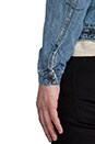 view 7 of 7 Denim Jacket w/ Patches in Vintage Trucker Dust Bowl