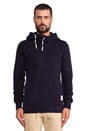 view 1 of 4 Home Alone Twisted Hoodie in Navy