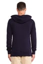 view 3 of 4 Home Alone Twisted Hoodie in Navy