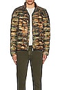view 5 of 5 Short Puffer Jacket in Camo