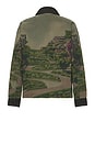 view 2 of 3 Photo Printed Twill Coach Jacket in Lombard Street Scenery