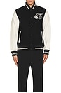 view 4 of 5 Sartorial City Varsity Jacket in Black