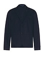 view 1 of 4 Unconstructed Relaxed Blazer in Navy