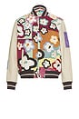 view 1 of 5 Burton Morris Jacket in Flower & Hearts