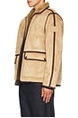 view 2 of 6 Faux Shearling Jacket in Tannin
