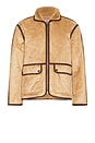 view 5 of 6 Faux Shearling Jacket in Tannin