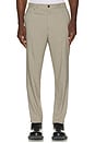 view 1 of 5 Irving Classic Chino Pant in Antra Off White Mini Check