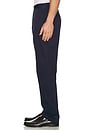 view 4 of 5 Otis Straight Fit Trousers in Navy