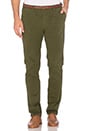 view 4 of 4 Slim Fit Chino Pant in Rifle Green