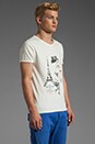 view 2 of 4 Mr. Provocateur Tee in White