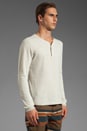 view 2 of 6 Long Sleeve Henley in Ecru
