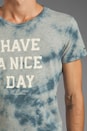 view 5 of 5 Have a Nice Day Tee in Blue Tie Dye