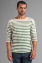 view 1 of 5 Striped L/S Sailor Shirt in Green