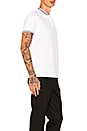view 2 of 4 Pique Polo in White