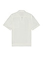 view 2 of 4 Linen Short Sleeve Shirt in Off White