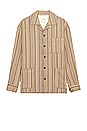 view 1 of 4 Structured Shirt in Multicolor Stripe