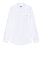 view 1 of 4 Organic Oxford Long Sleeve Shirt in White