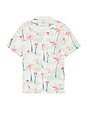 view 1 of 3 Allover Printed Short Sleeve Shirt in Palm Tree Hawaii