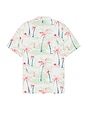 view 2 of 3 Allover Printed Short Sleeve Shirt in Palm Tree Hawaii