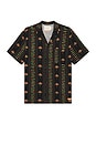 view 1 of 3 Allover Printed Short Sleeve Shirt in Palm Multi