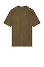 view 2 of 4 Jacquard Knitted Button Down Shirt in Imagine Places Print