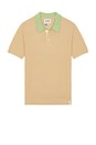 view 1 of 4 Structured Polo in Soft Camel