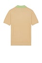 view 2 of 4 Structured Polo in Soft Camel